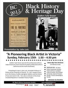 Speaker Dr. John Lutz - Grafton Tyler Brown - Pioneering Black Artist