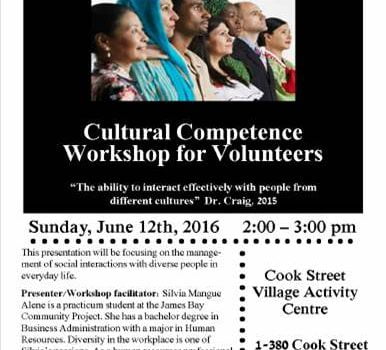 Speaker Silvia Mangue Cultural Competency for Volunteers