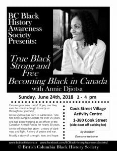 Speaker Annie Djoitsa - True Black Strong and Free