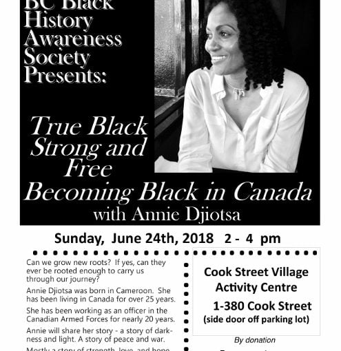 Speaker Annie Djoitsa - True Black Strong and Free