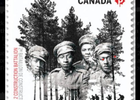 No. 2 Construction Battalion Commemorative stamp