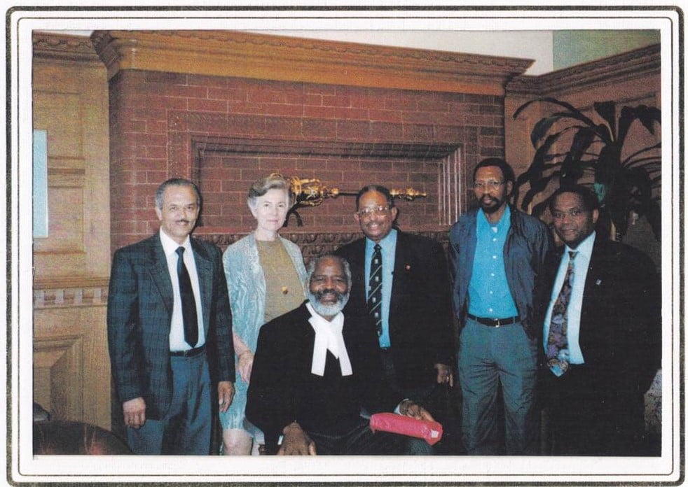 color-group of 6 men and women in business attire