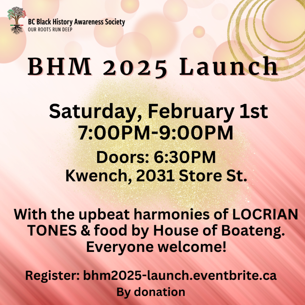 Black lettering on background of pastel swirls and glitter background; woman with face and hair outlined in black in lower left corner, BCBHAS logo in upper left