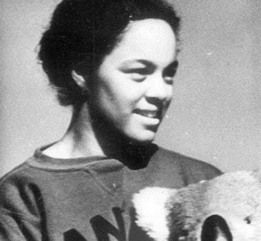 Barabara Howard with souvenir koala bear