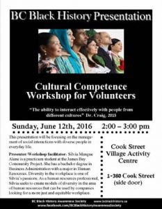 Speaker Silvia Mangue Cultural Competency for Volunteers