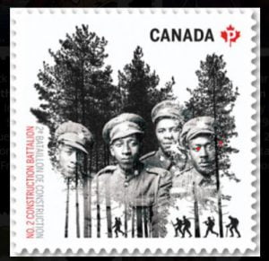 No. 2 Construction Battalion Commemorative stamp