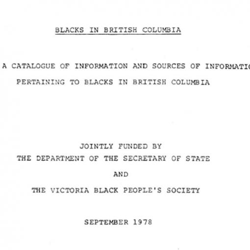 Catalogue cover page