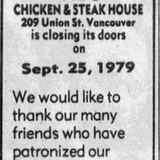 newspaper advertisement