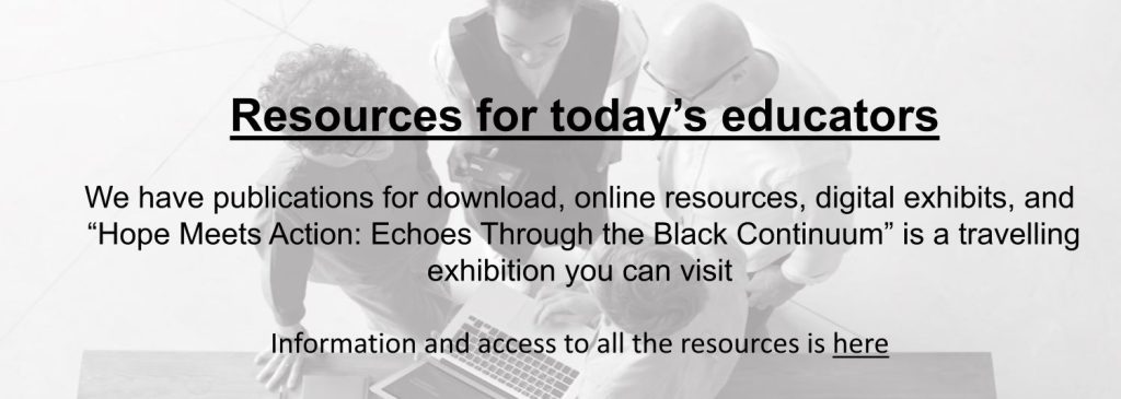 Intro about BCBHAS resources Black text on gray background