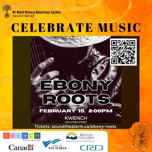 POSTER with portrait. Black lettering on background of orange, yellow, and pink pastel swirls and glitter; woman with face and hair outlined in black in lower left corner overlaid on outlined image of BCBHAS logo tree; sponsor logos arrayed along the bottom